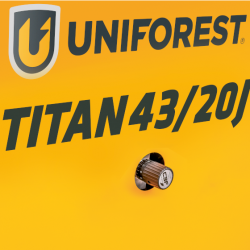 Sägespaltautomat Holzspaltautomat Uniforest TITAN 43/20 J- (Joystick)