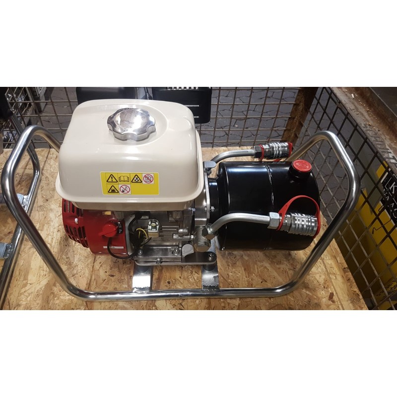 Hydraulikaggregat 14PS Benzin Motor + Pumpe bis zu 54ltr/min für Holzspalter