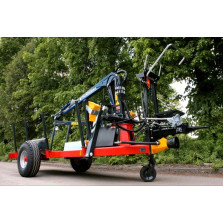 Rückewagen FTG Källefal FB30D + Kran FB42