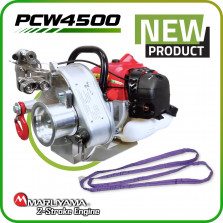 Spillwinde PCW4500 2-Takt-Benzinbetriebene Tragbare NEU 2024