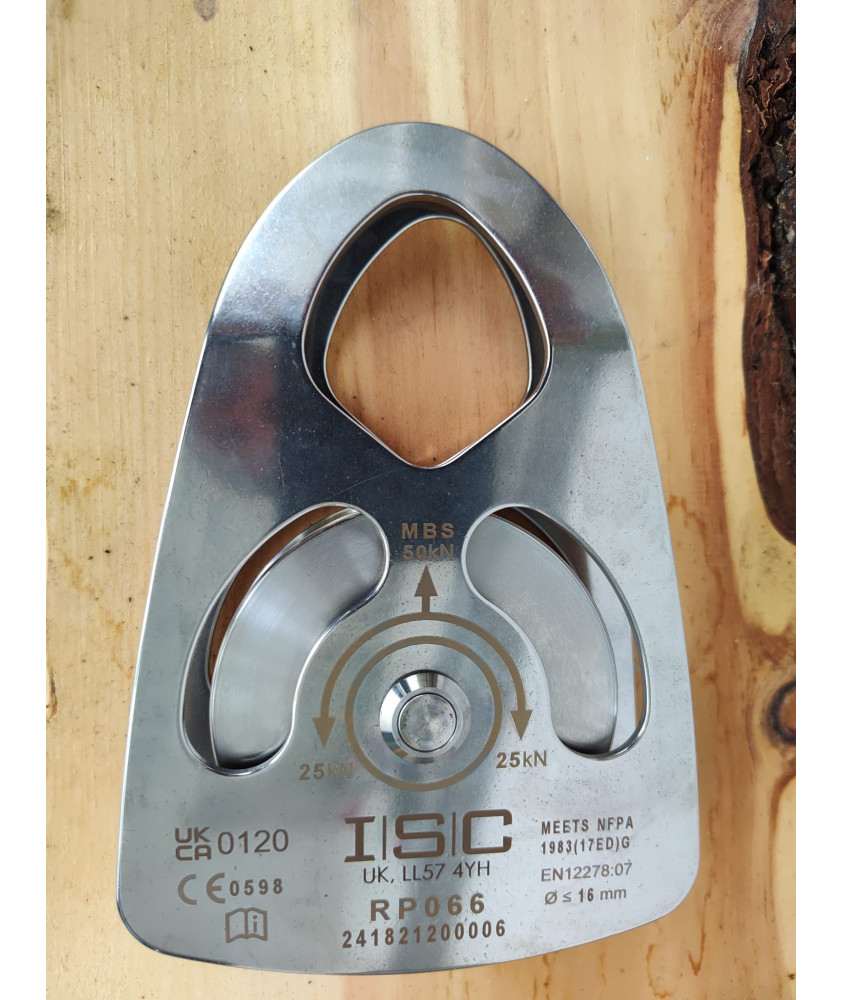 Edelstahl Umlenkrolle bis 16mm Seil von ISC