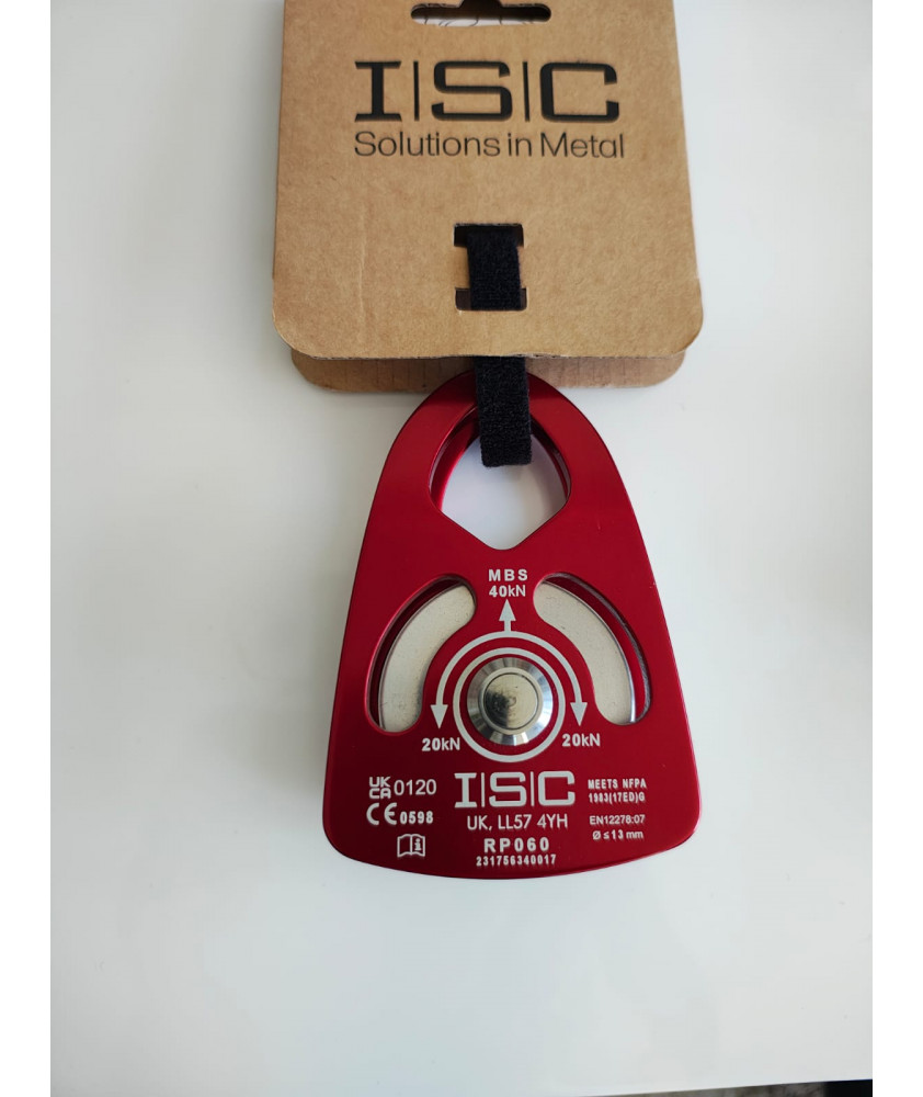 ISC UMLENKROLLE AUS ALUMINIUM MIT SCHWENKBARER SEITENABDECKUNG
