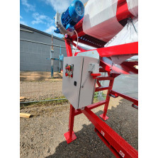 Scheibensieb Brennholzreinigung Siebanlage 3mx1m inkl. Förderband